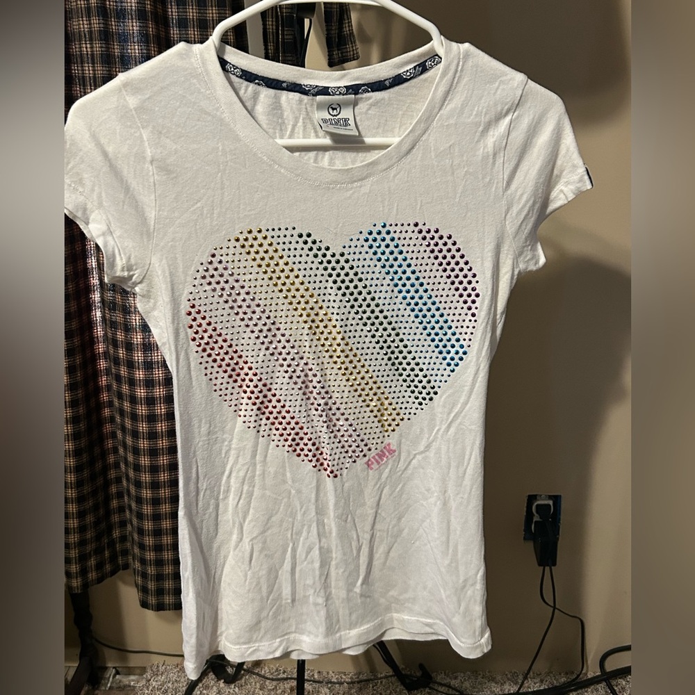 Pink Victoria’s Secret shirt